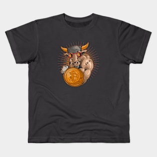 Bitcoin Bull Kids T-Shirt